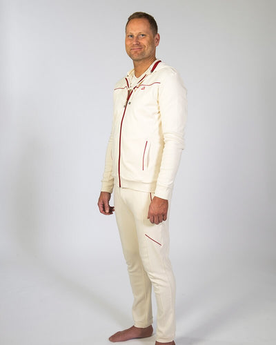 Men's Yoga Pants - B-Light - Organic Cotton Jog Pant, Lambe - Natural