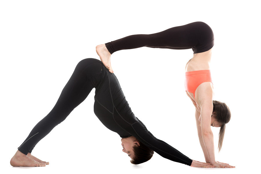 3 Ways to Do Yoga with a Partner - wikiHow Fitness