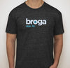 Official Broga® Real.Fit. American Apparel T-Shirt - CHARCOAL
