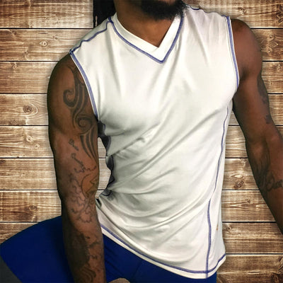 Men's Yoga Shirts - Bhujang Style Orphic Strong Arm Tank Top