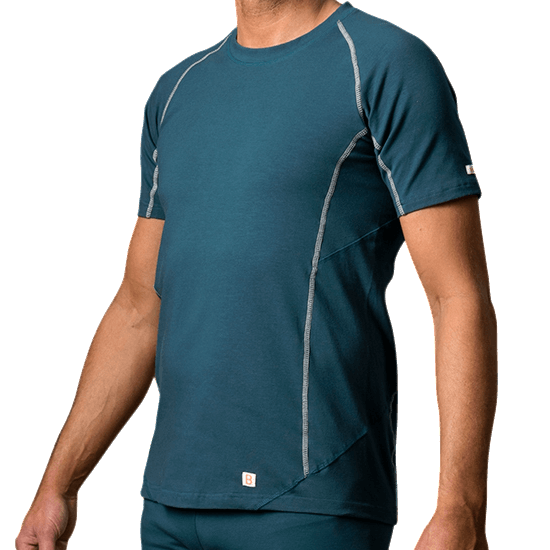 Men's Yoga Shirts - B-Light Organic Cotton T-Shirt Manacala
