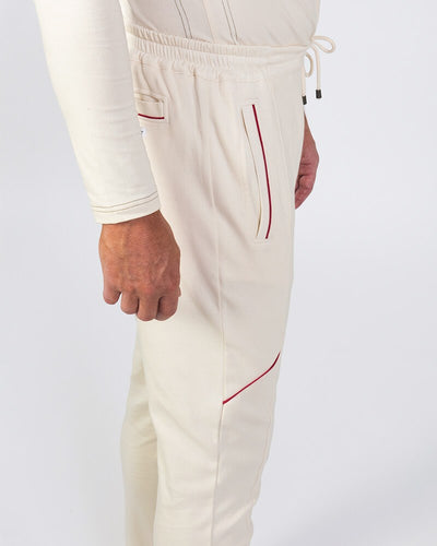 Men's Yoga Pants - B-Light - Organic Cotton Jog Pant, Lambe - Natural